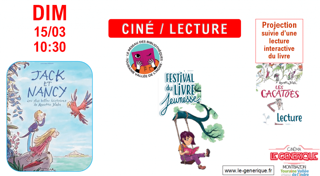 actualité Ciné / Lecture Jack et Nancy