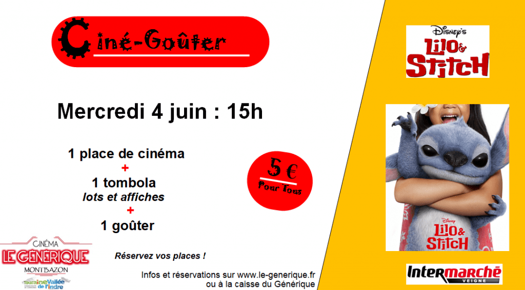 actualité Ciné Goûter Lilo & Stitch