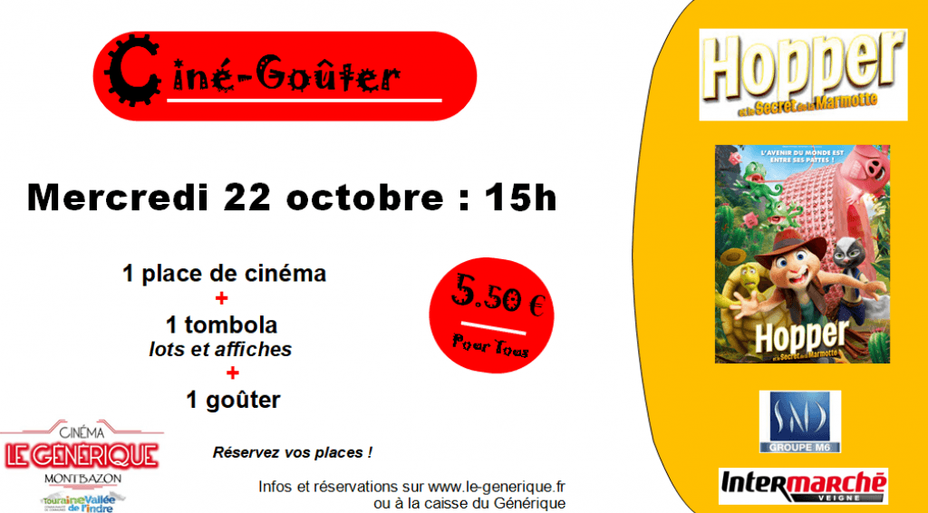 actualité Ciné goûter