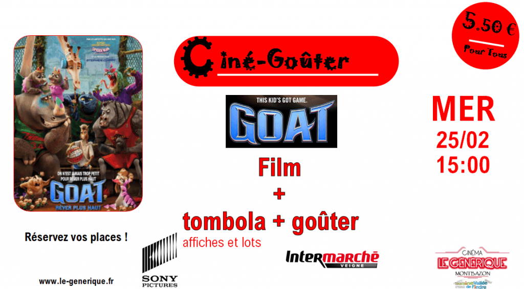 actualité Ciné goûter